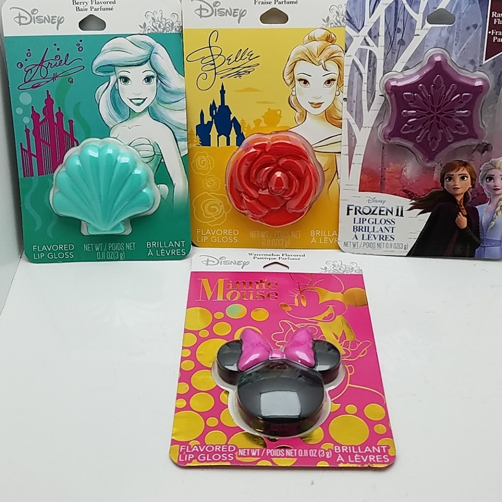 Disney Flavored Lip Gloss 3g Set of 4